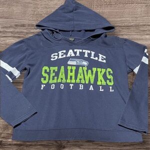 Seattle Seahawks Navy Hoodie Women’s Size XS